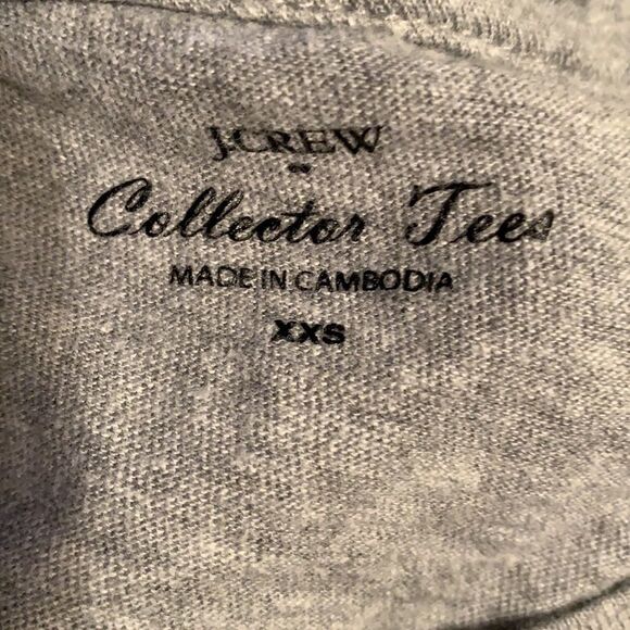 J Crew Collector Tee Dalmatian XXS - Picture 4 of 4